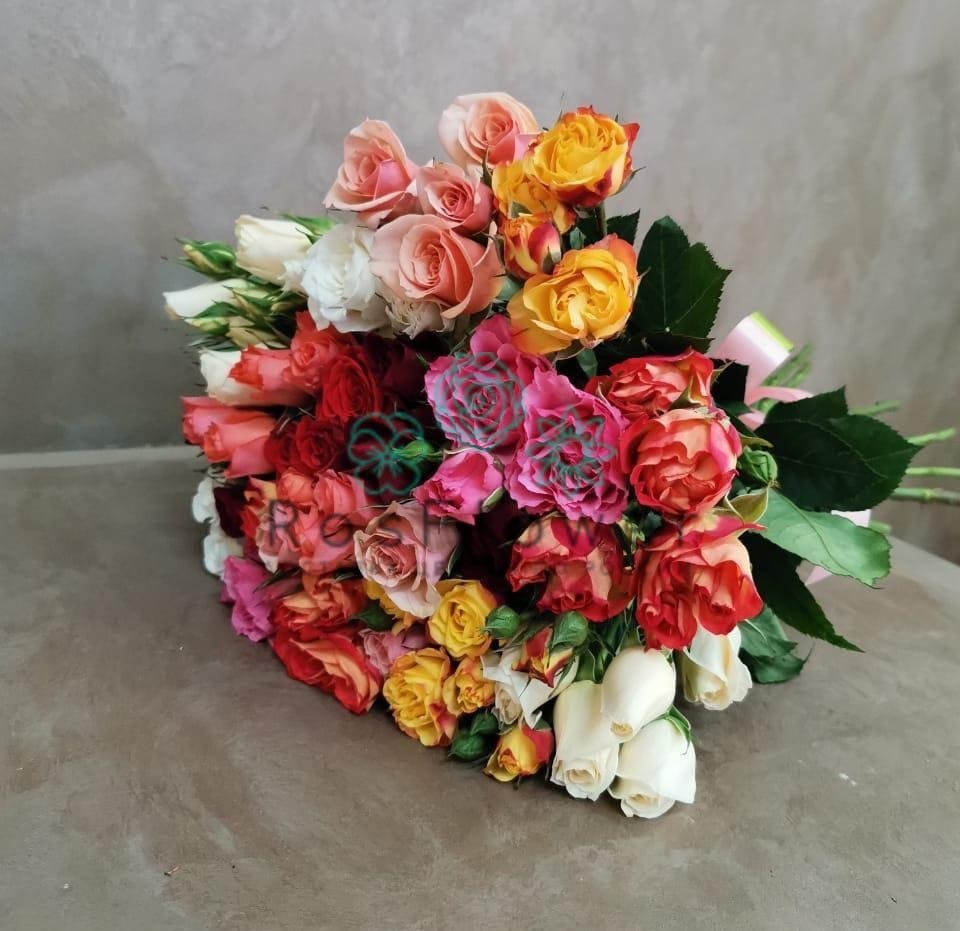 Букет цветов из: Розы в Решоткино