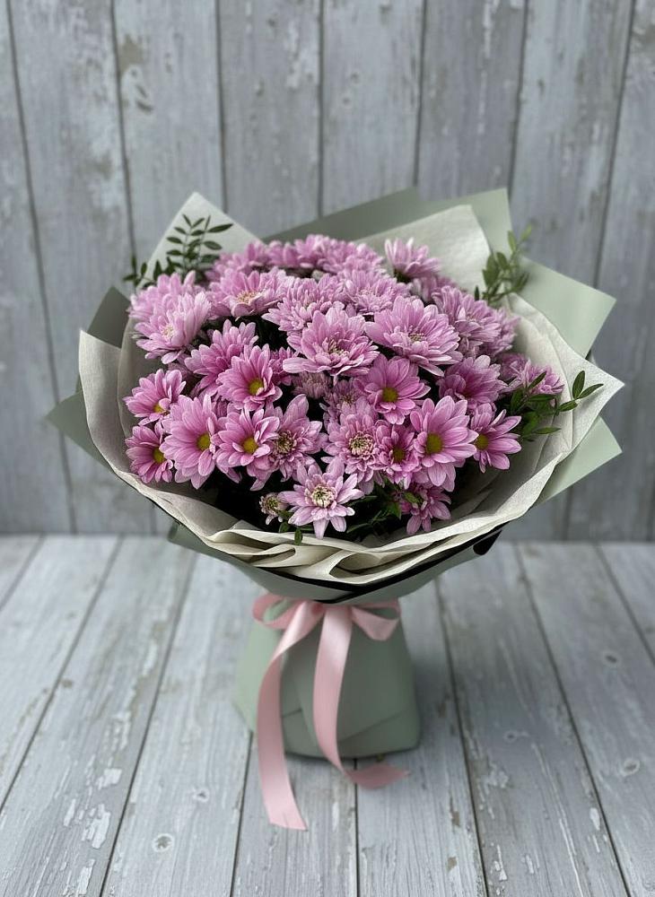 Букет цветов из: Хризантемы в Решоткино