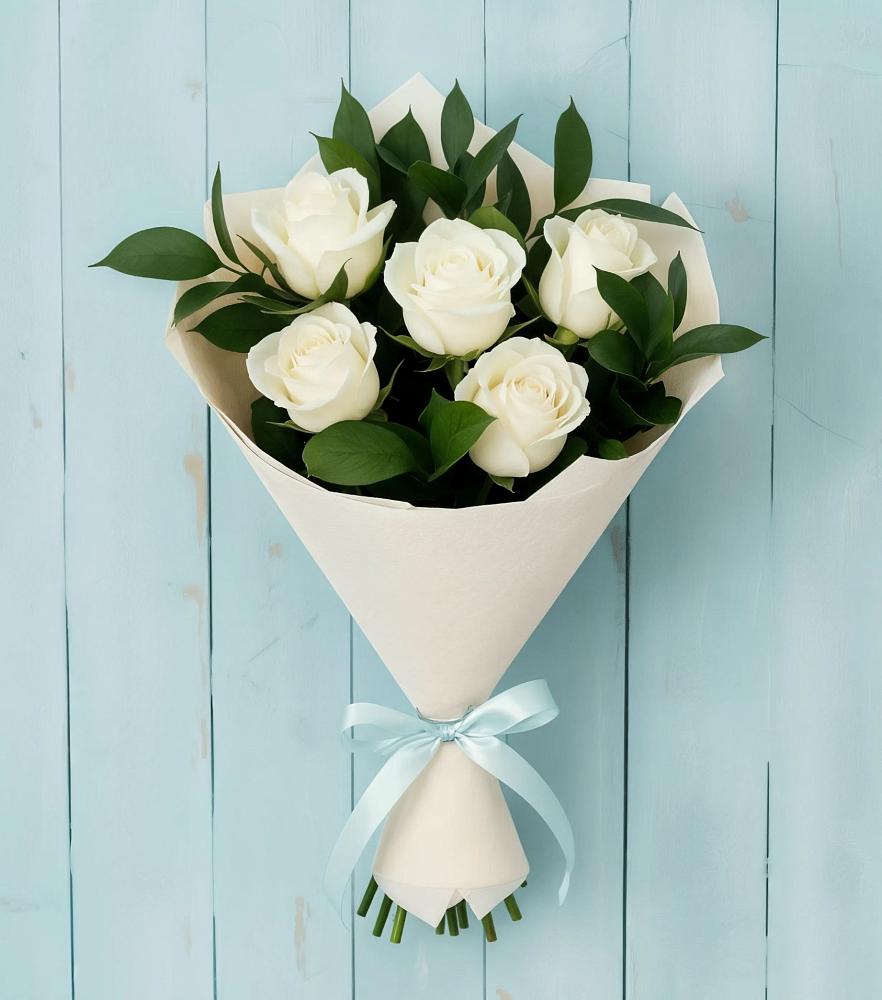 Букет цветов из: Розы в Решоткино