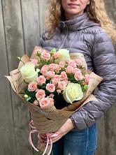 Букет цветов из:  Розы в Решоткино