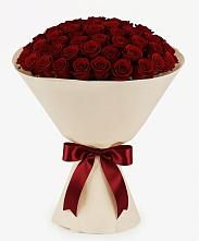 Букет 101 Бордовая роза Блэк Бакарра #REPLACE_PRED# Решоткино