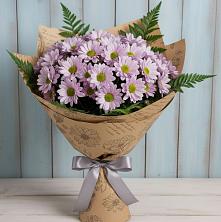 Букет цветов из:  Хризантемы в Решоткино