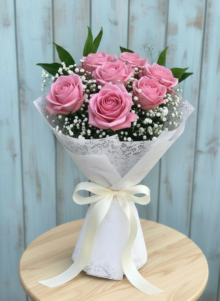 Букет цветов из: Розы в Решоткино