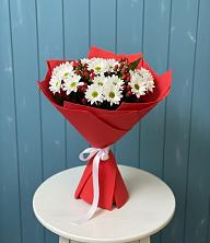 Букет цветов из:  Хризантемы в Решоткино