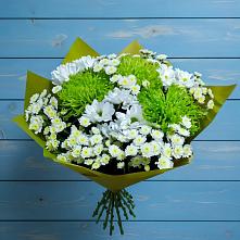 Букет цветов из:  Хризантемы в Решоткино