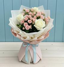 Букет цветов из:  Розы в Решоткино