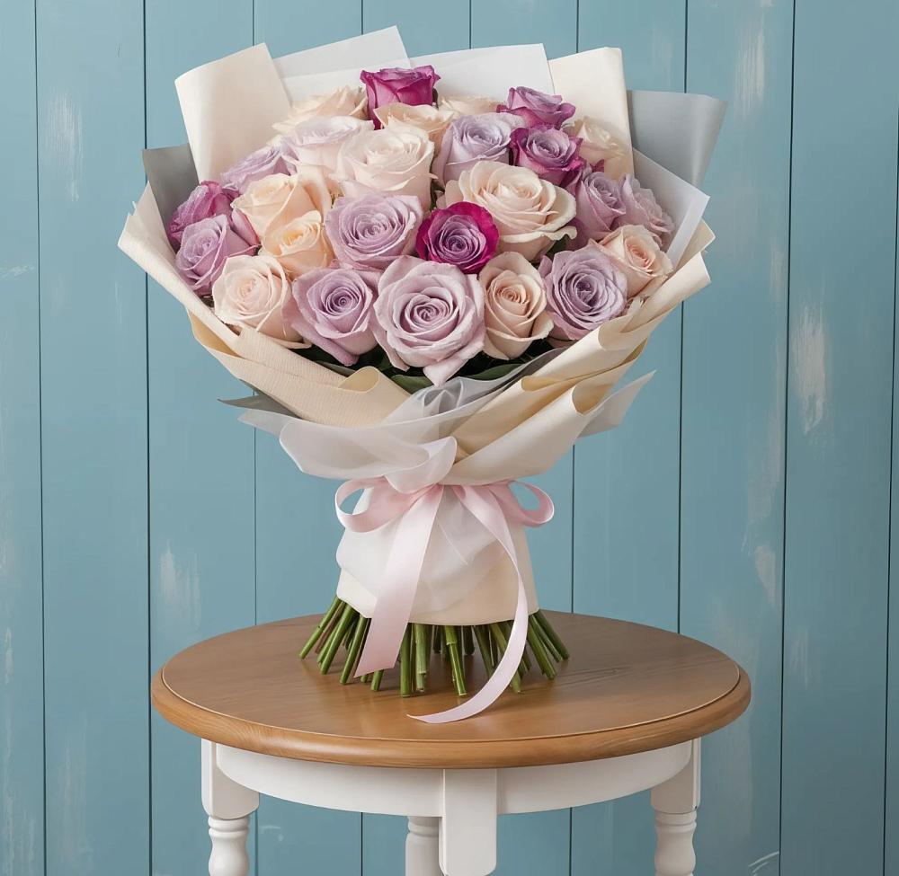 Букет цветов из: Розы в Решоткино