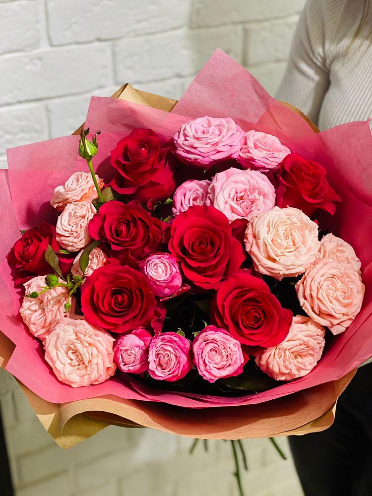 Букет цветов из: Розы в Решоткино