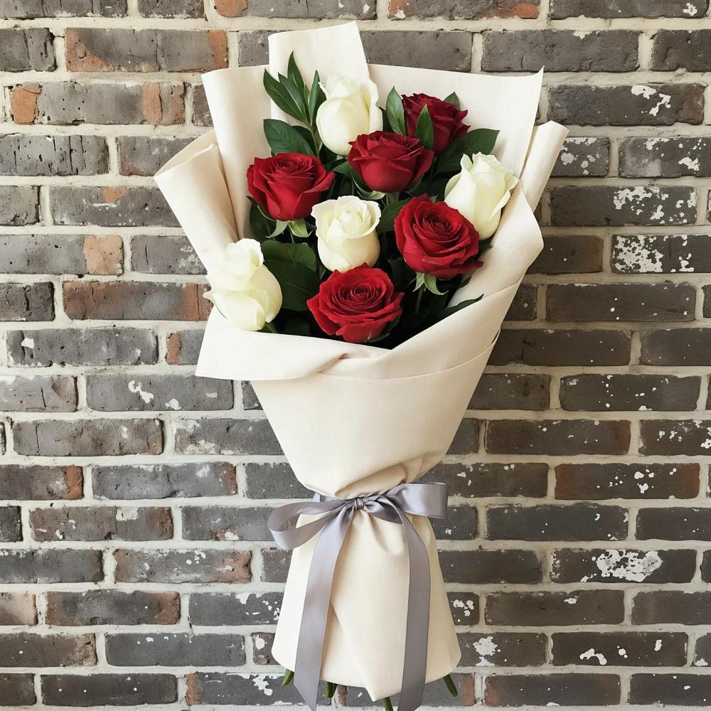 Букет цветов из: Розы в Решоткино