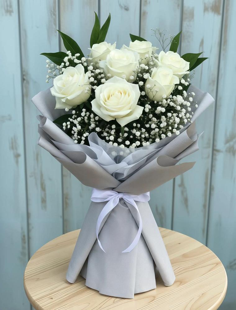 Букет цветов из: Розы в Решоткино