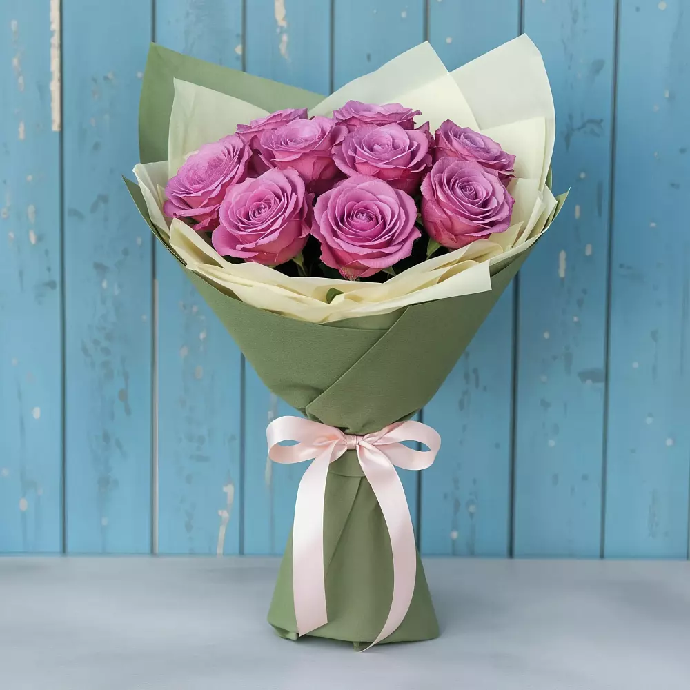 Букет Розы Фёрст Леди в Решоткино