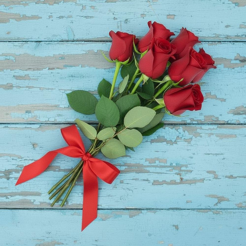Букет Красные розы в Решоткино