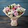 Букет цветов из: Хризантемы, Альстромерии и Розы в Решоткино